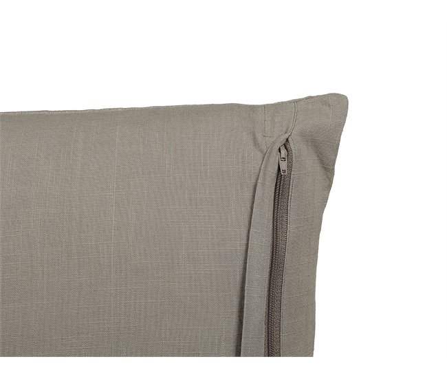 Beliani Cojín decorativo SAGINA 45x45 Gris Oscuro