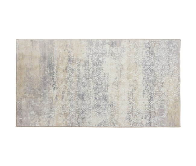 Alfombra de diseño vintage 80x150 Beige