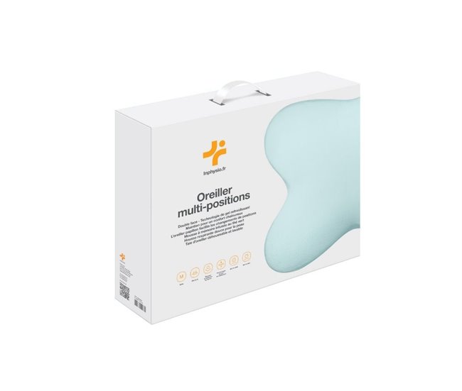 Almohada Forma de Mariposa con Gel Refrescante Verde