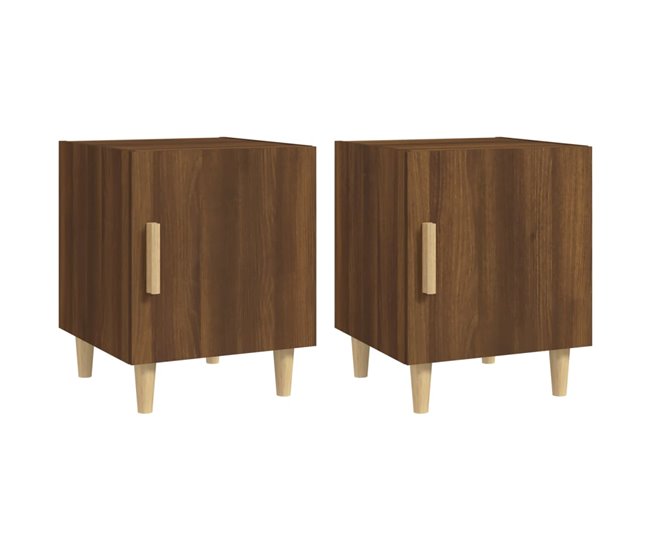 2 Mesitas de Noche 40 Blanco