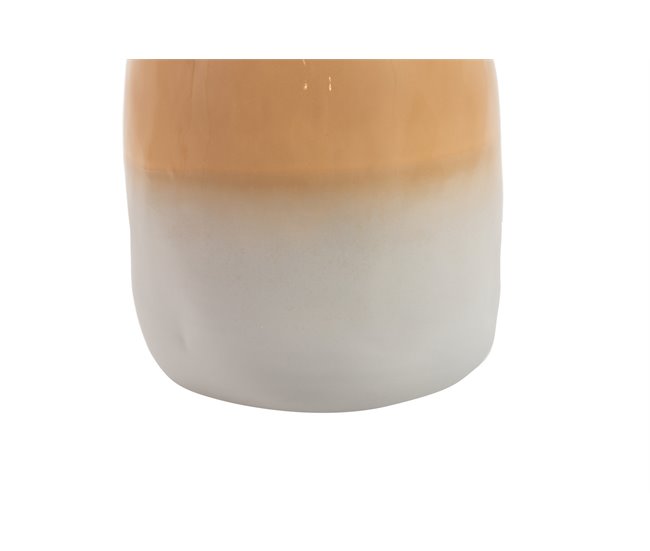 Florero Ceramica Adda Home Amarillo
