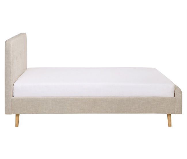 Beliani Cama Poliéster RENNES 172x221 Beige