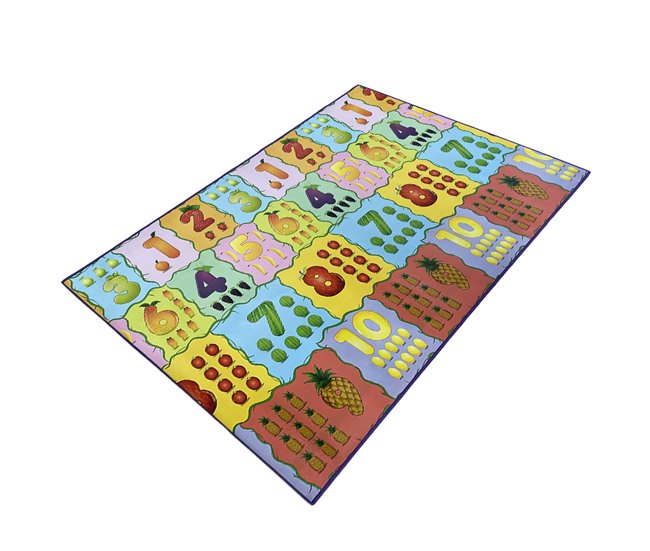 Acomoda Textil – Alfombra Infantil Impermeable y Acolchada. Multicolor