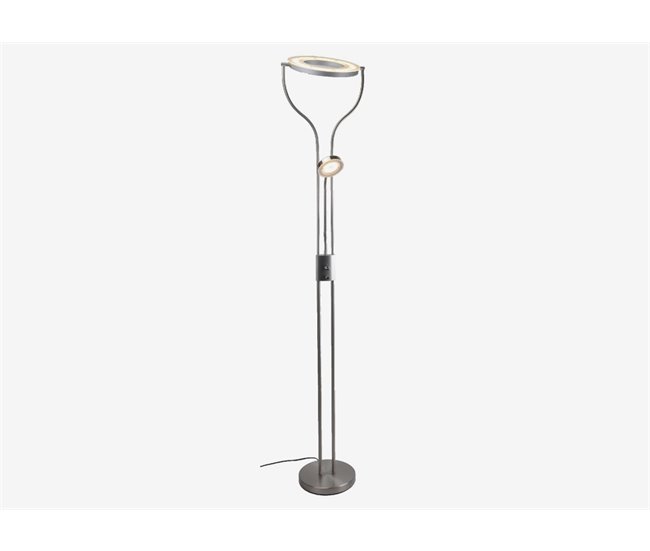 Lámpara de pie MAJOR de acero inoxidable 180cm Inox