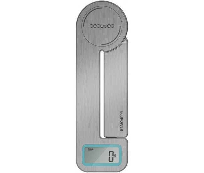Bascula Cook Control 10100 EcoPower Compact Cecotec Gris