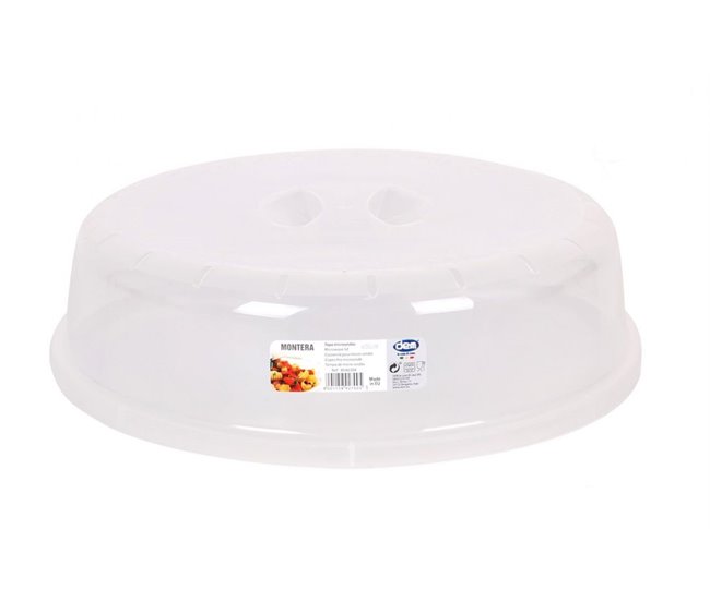 Tapa microondas MONTERA transparente 26cm marca DEM  Transparente