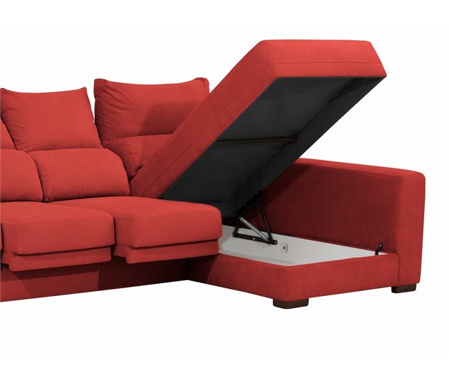 Chaise longue ARGOS Rojo