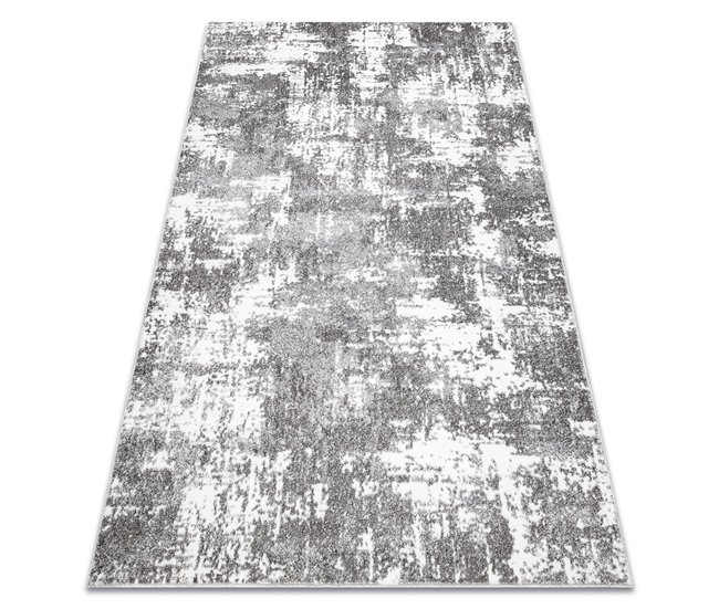 Alfombra MATEO 8038/644 Moderna antiguo - estructural 80x150 Gris
