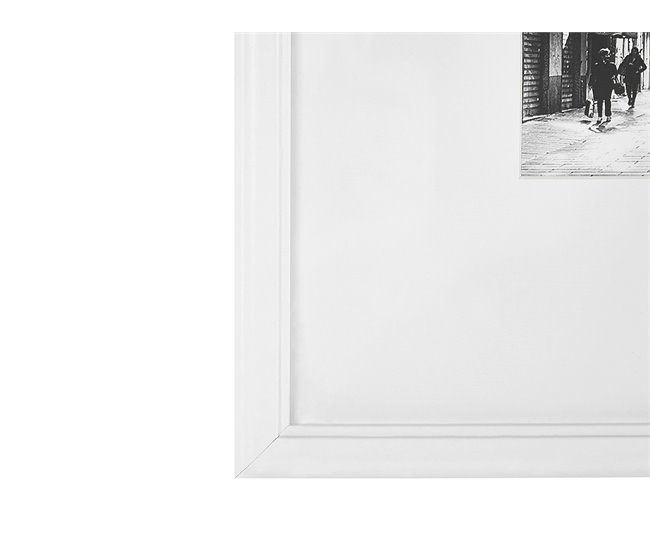 Beliani Marco de la foto ZINARE Blanco