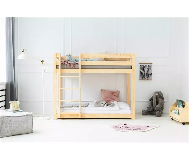 Cama superpuesta Litera infantil CLPBN Mila 70x160 Natural