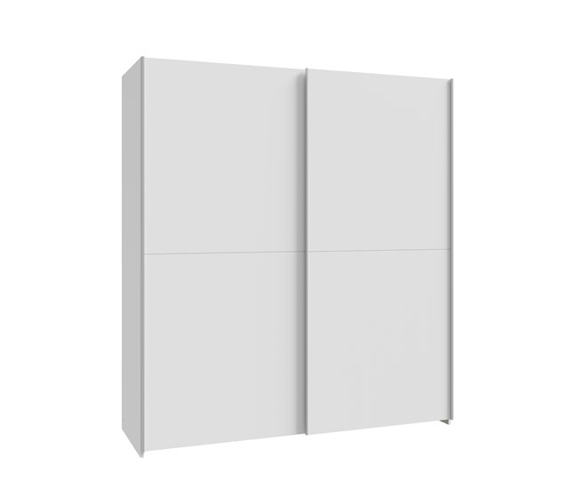 Armario MANDALORE II puertas correderas blanco Blanco