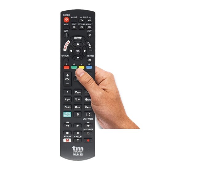 Mando a Distancia Universal para Panasonic Negro