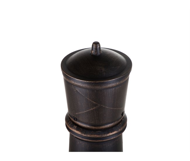Beliani Fogón de madera TACORA Marron