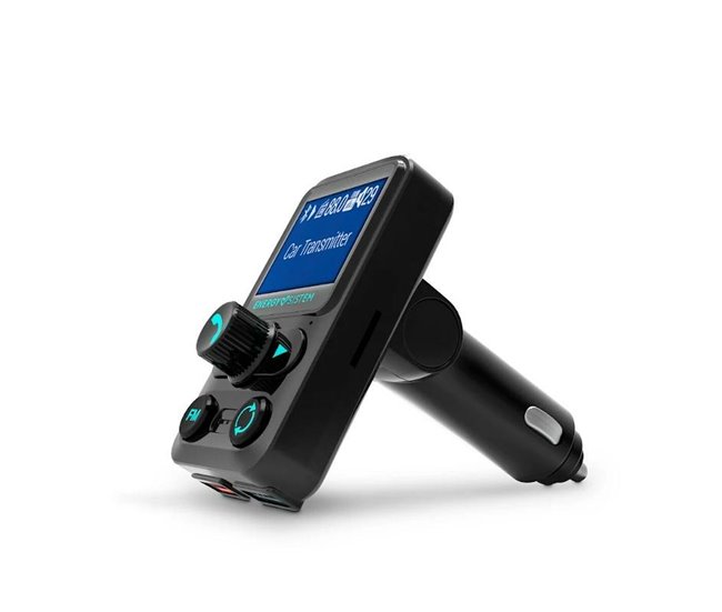 Reproductor MP4 Car Transmitter FM Xtra Negro