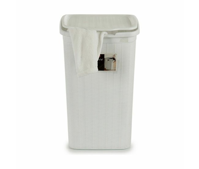 Cesto para la Ropa Elegance Blanco