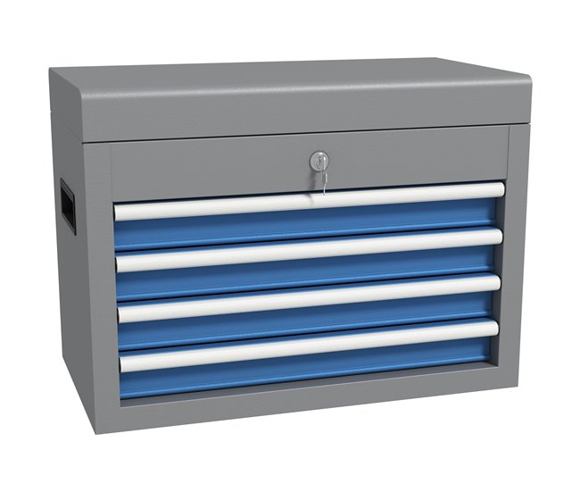 Caja de Herramientas Acero DURHAND Gris