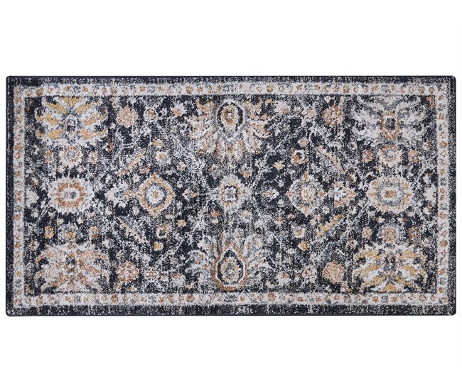 Beliani Alfombra de pelo corto MALISHKA 80x150 Azul