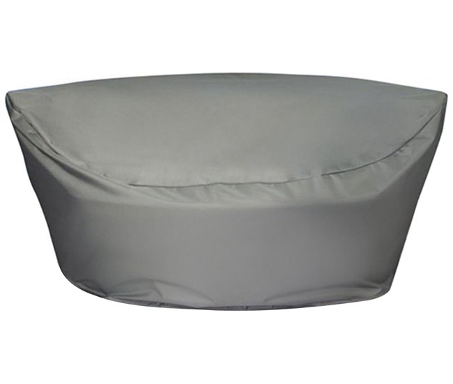 Beliani Cubierta para muebles CHUVA Gris