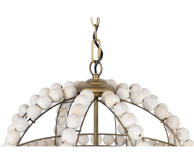 Lampara Metal Adda Home Blanco
