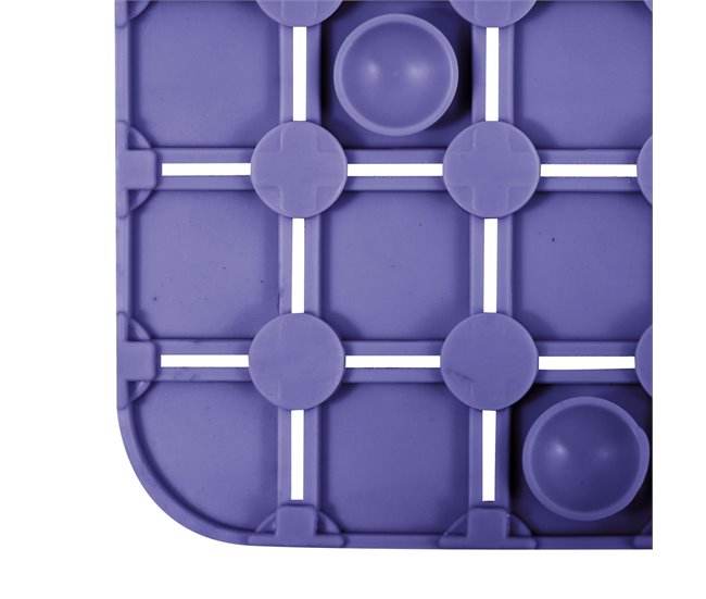 Alfombra De Baño Quadro Premium 54x54 Morado