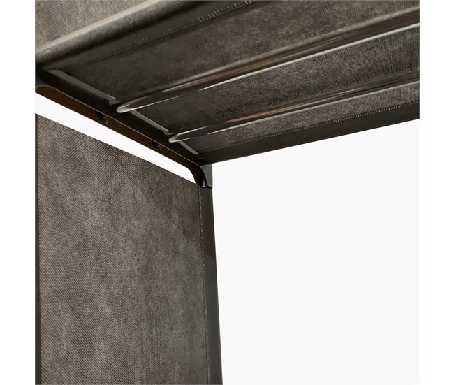 Estanteria Ordenacion 2|3|4 Pisos 12 Huecos PVC & Tela Nyana Home 125 Negro