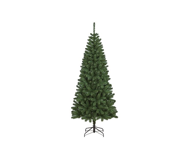Árbol de Navidad de efectos reales Verde/ Gris