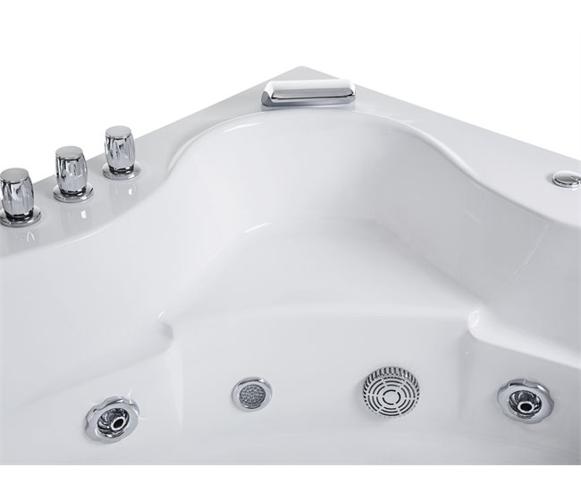 Beliani Bañera de interior TOCOA 138x190 Blanco
