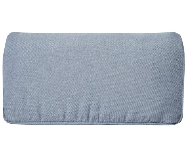 Beliani Sofá de 3 plazas Poliéster ROXEN Gris Claro