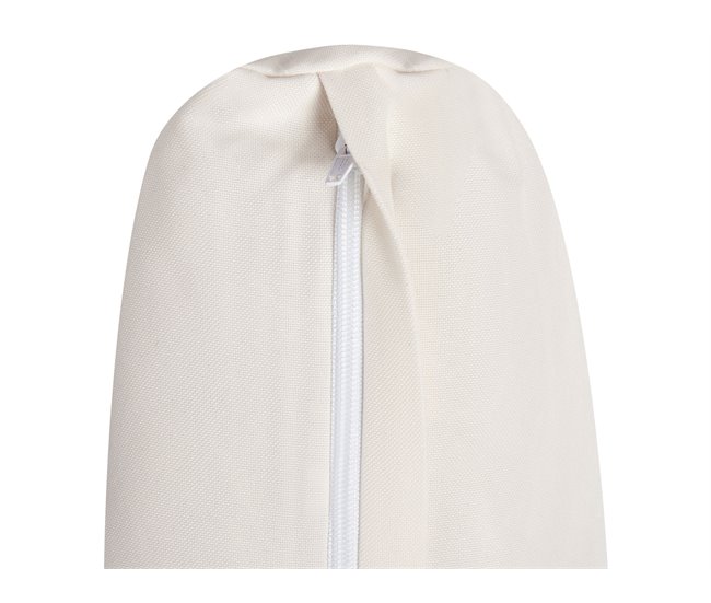 Beliani Sofá de jardín Madera de acacia con certificado FSC® MARETTIMO Blanco/ Madera