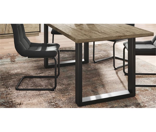 Mesa de comedor fija 180cm HELSINKI Madera