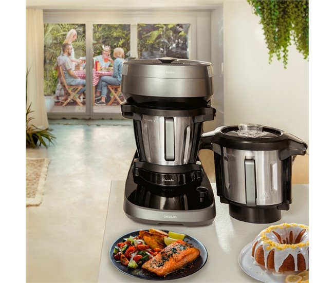 Cecotec Robot multifunción Mambo CooKing Total Gourmet Negro