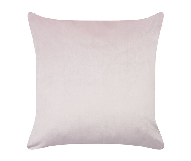 Beliani Cojín decorativo IBERIS Rosa