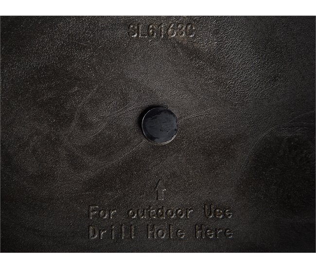 Beliani Conjunto de 2 macetas ABDERA Beige