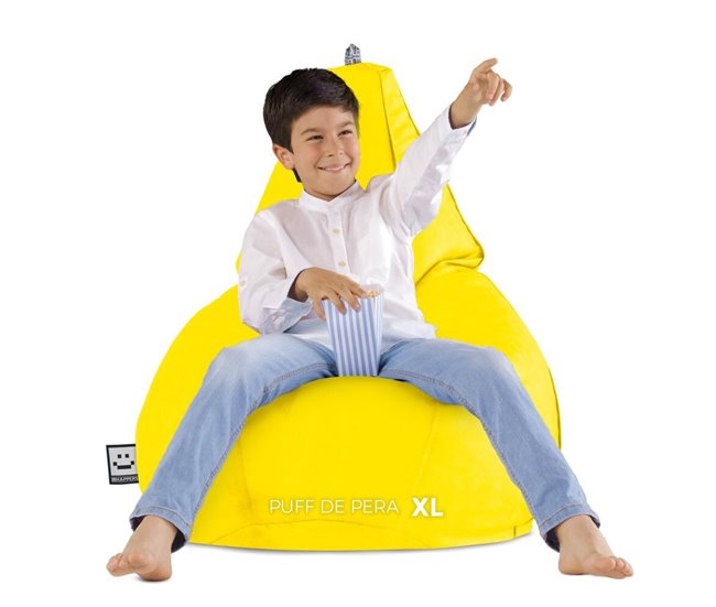 Puff Pera Polipiel Happers XL HAPPERS Amarillo