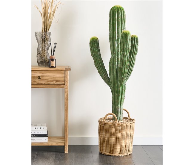 Beliani Planta artificial MAROCCO CEREUS Verde