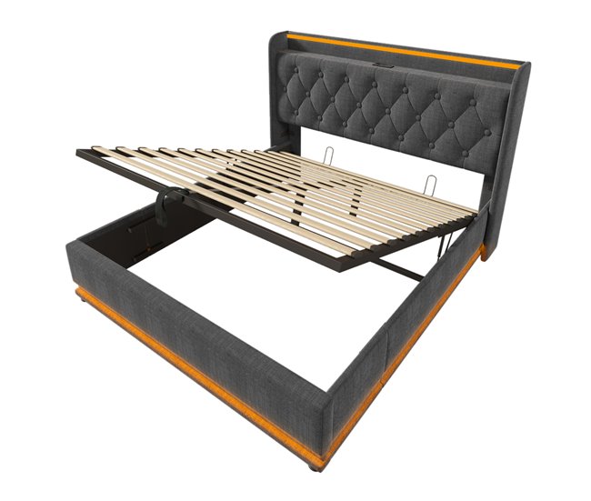 Canapés abatibles Gris