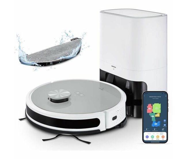 Robot Aspirador Blanco