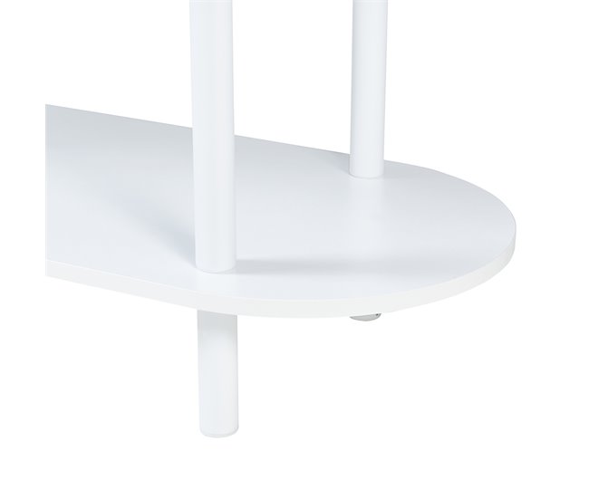 Librería Øvre con 5 estantes metal 80 Blanco