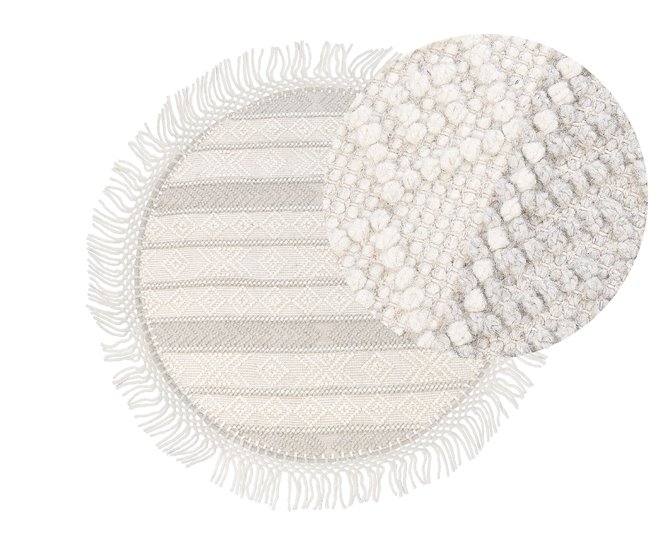 Beliani Alfombra de pelo corto BALTALAR Beige