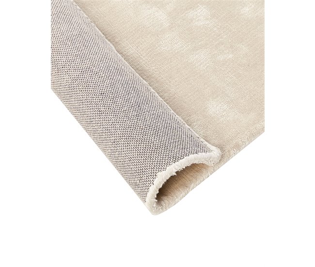 Beliani Alfombra de pelo corto GESI II 80x300 Beige