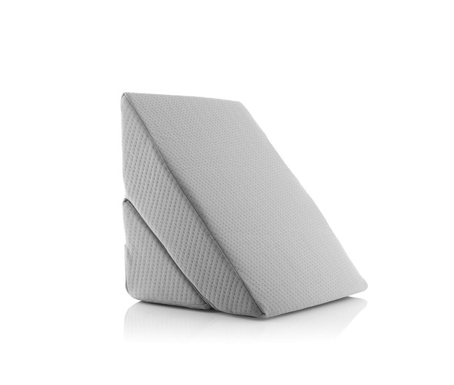 Almohada Triangular Multiposición de Doble de Cuña Gris