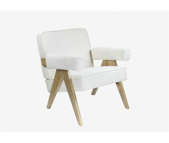 Sillón decorativo ARTEMISA blanco Blanco
