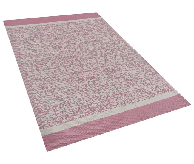 Beliani Alfombra de exterior BALLARI 120x180 Negro