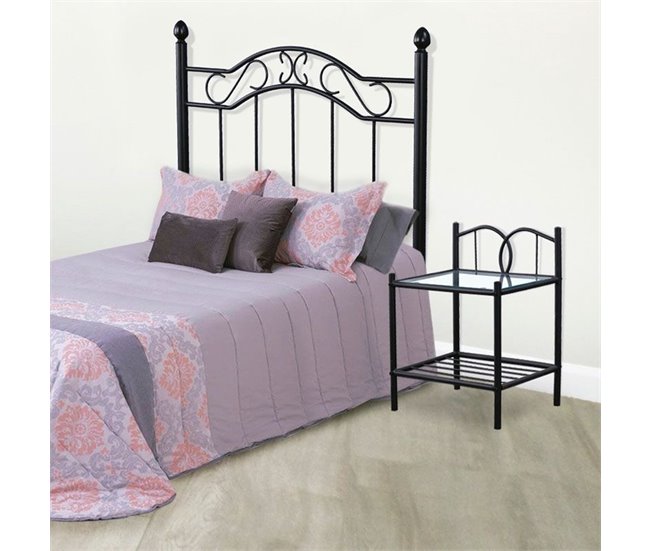 Mesita de noche Cynthia 46 Negro