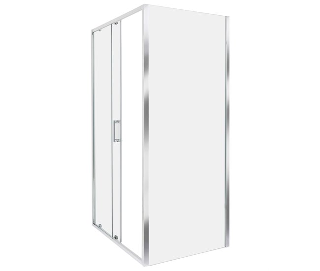 Beliani Cabina de ducha YORO Transparente