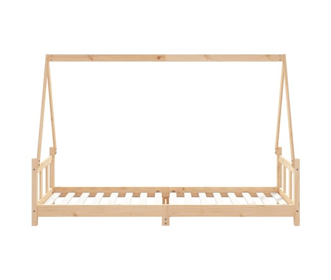 Estructura De Cama Infantil 205x95 Blanco