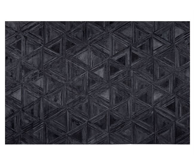 Beliani Alfombra de pelo corto KASAR 140x200 Negro
