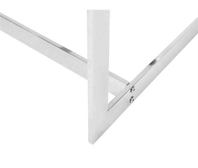 Beliani Mesa de centro CRYSTAL 80x80 Dorado