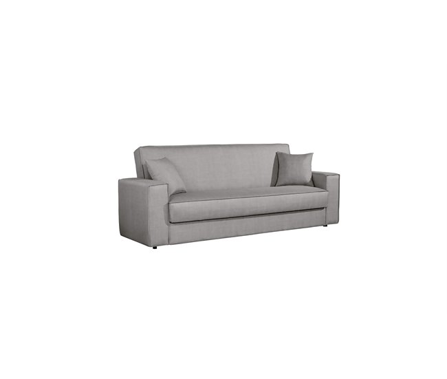 Sofá cama LAILA  3 plazas gris Gris