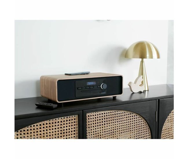 Microcadena de Música WOOD Negro